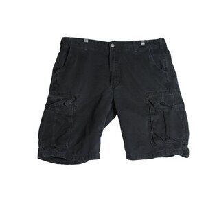 Levis Strauss Black Cargo Shorts Mens w36 - 10" Inseam